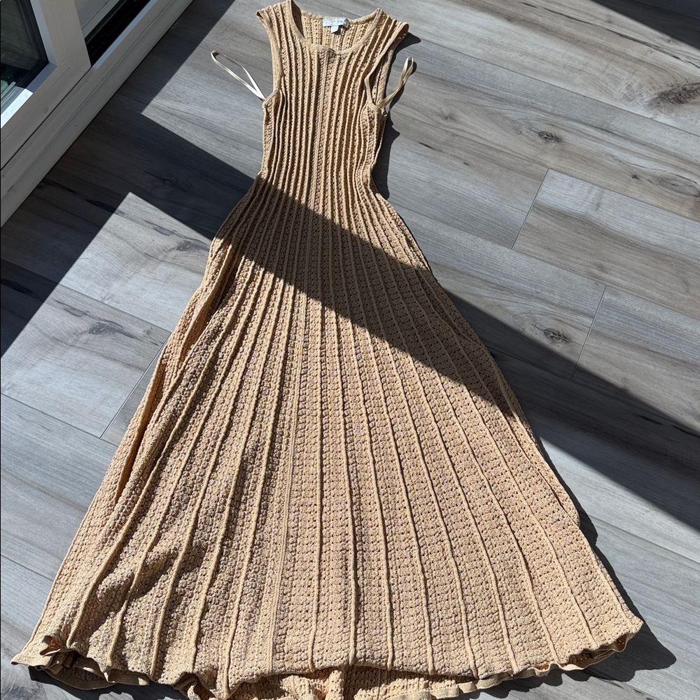Ronny Kobo metallic knit maxi dress - Picture 4 of 6